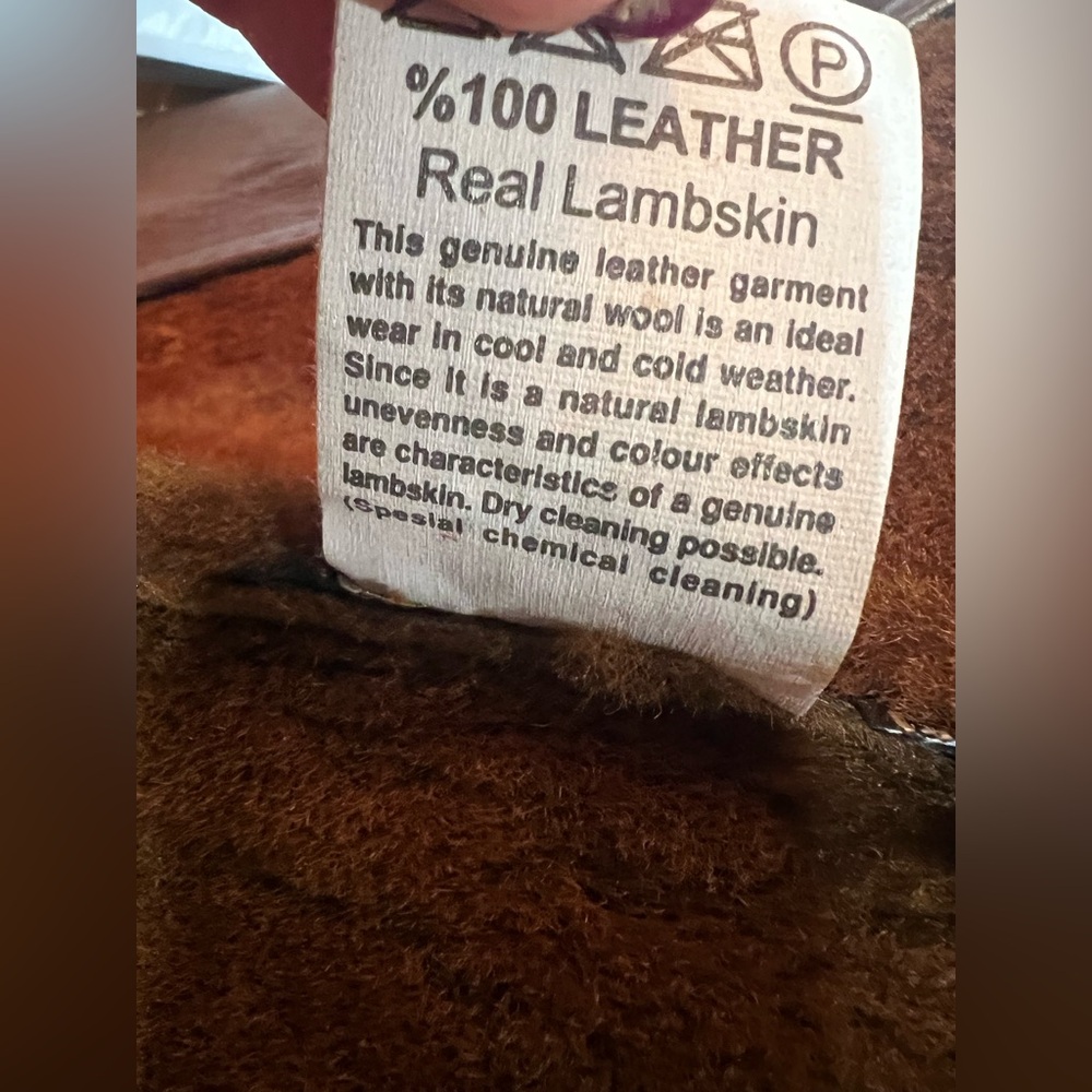 Vintage Brown Fur Trim Trench Coat - Picture 8 of 8